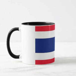 Elegante Thai Flag overdekte keramiek Mok