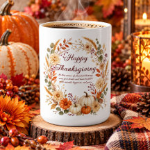 Elegante Thanksgiving Zegen 