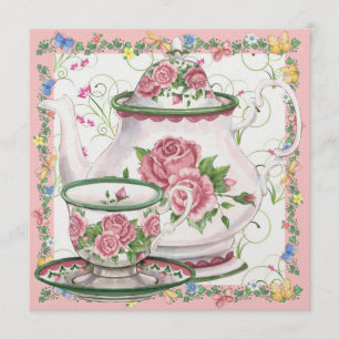Elegante thee / koffie - SRF Kaart