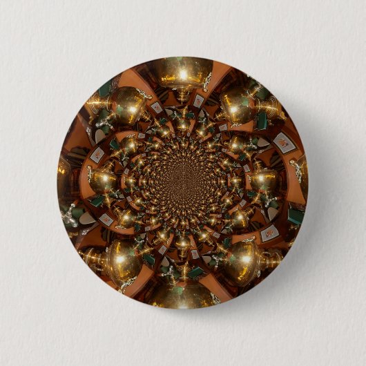 Elegante theecultuur –  Samovars Ronde Button 5,7 Cm (Voorkant)