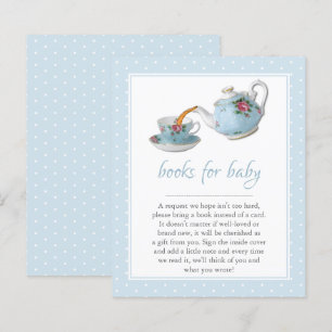 Elegante theekopjes baby shower theepartij boek ve