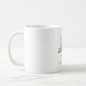 Elegante Theepartij Vlinders Bruidsuitnodiging  Koffiemok (Links)