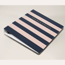 Élégante thèse personnalisée Navy & Champagne Gold