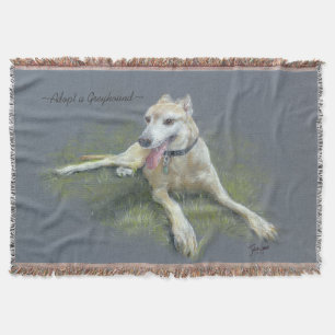 ELEGANTE THROW_ de ORIGINELE PASTELKLEUR " keurt Deken