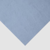 Elegante tijdloze Classic Plain Dusky Blue Tissuepapier (Detail)