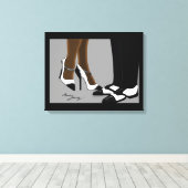 Élégante toile à deux étirements (Insitu (Plancher de Bois))