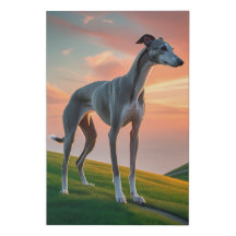 Elégante toile Greyhound - Sunset Hill