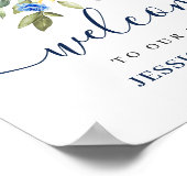 Elégante tournesol Eucalyptus Mariage Affiche de b (Coin)