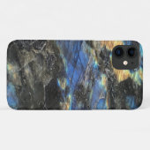 Elegante trendy chique labradorite kristallen stee Case-Mate iPhone case (Achterkant (horizontaal))
