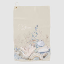 Elegante Trendy Tropische Monogram Chique Golfer