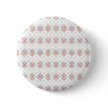 Elegante Tribal Floral Button