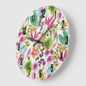 Elegante tropische bloem grote klok (Hoek)