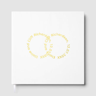 Elegante Trouw, Namen in Goud Geschreven, Gastenboek