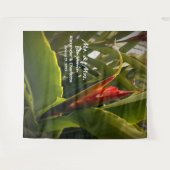 Elegante trouwbloem fotohoud-backdrop  wandkleed (Voorkant (horizontaal))