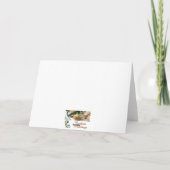 Elegante Trouwkaart Felicitaties Kaart (Achterkant)