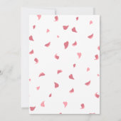 Elegante trouwkaart kaart (Achterkant)