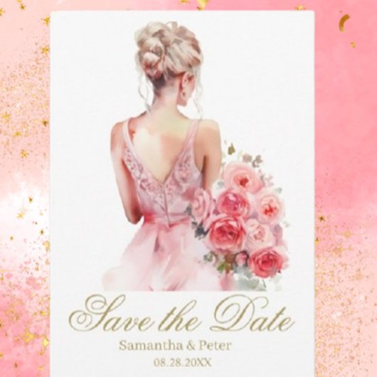 Elegante trouwkaart 'Save the Date' Save The Date