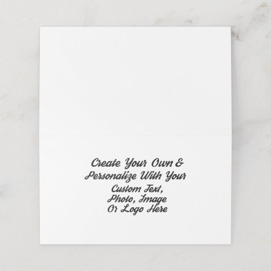 Elegante trouwplaatskaarten - namen (Buitenkant ongevouwen)