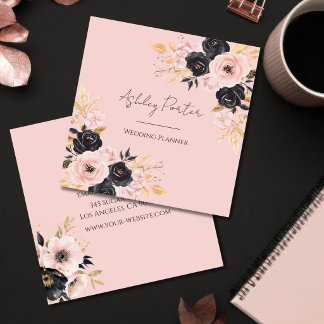 Elegante Trouwplanner Visitekaartje