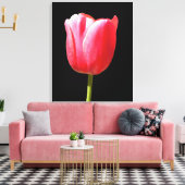 Elegante Tulp Bloei Canvas Afdruk (Insitu (Woonkamer))