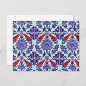 Elegante Tulp en Roos Bloemen Fotografie Briefkaart (Voorkant / Achterkant)