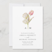 Elegante Tulp Save The Date (Voorkant)