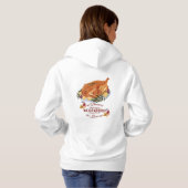 elegante turkse Thanksgiving Hoodie (Achterkant volledig)