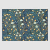 Elegante Twilight Garden Floral Decoupage Tissuepapier (Voorkant)