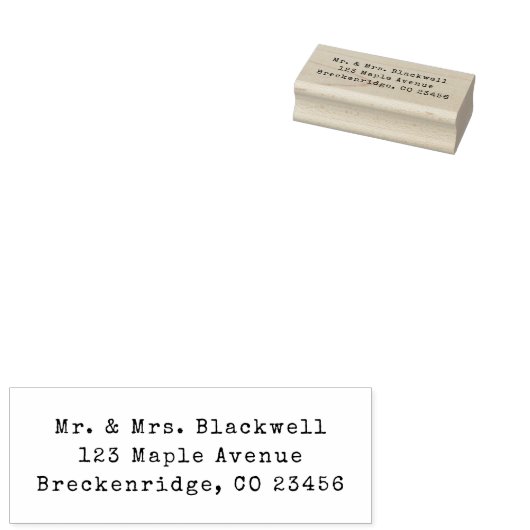 Elegante typemachine 	rubberstempel (Gestempeld)