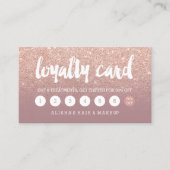 elegante typografie dusty roos Gold loyalty (Voorkant)