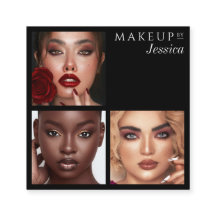 Elegante typografie Zwart 3 Foto Make-up
