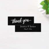 Élégante Typographie Script Merci Mariage Faveur (Bureau)