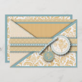 Elegante uitnodiging (Voorkant / Achterkant)