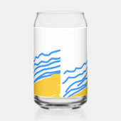 Élégante vague moderne de Blue Beach (Droite)