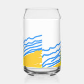 Élégante vague moderne de Blue Beach (Gauche)