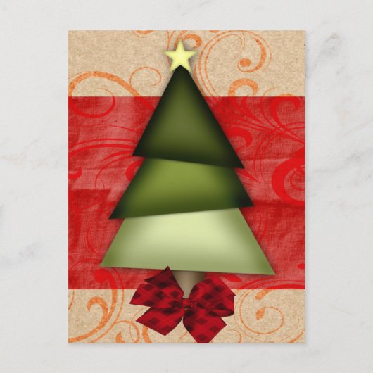  elegante vakantie begroeting Briefkaarten (Voorkant)