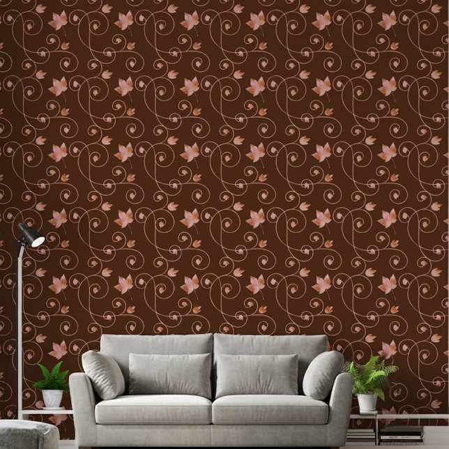 Elegante valbladeren behang (Creator heeft geüpload)