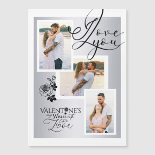 Elegante Valentijnsdag fotocollage