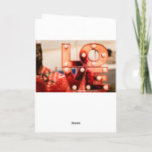 Elegante Valentijnsdag Liefde Feestdagen Kaart (Achterkant)