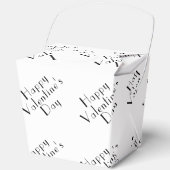 Elegante Valentijnsdag Liefde Thema Afhaalmaaltijd Bedankdoosjes (Voorkant)