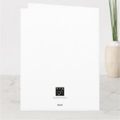 ELEGANTE VALENTIJNSDAGKAART KAART (Achterkant)