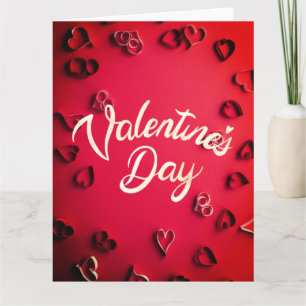 ELEGANTE VALENTIJNSDAGKAART KAART