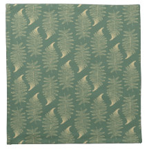 Elegante varens lichtgroene servet