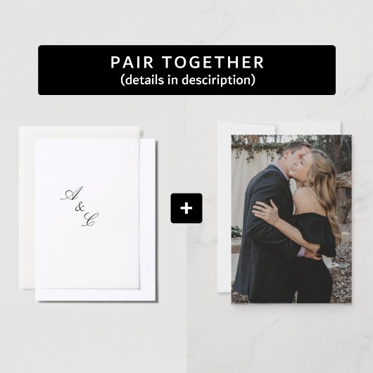 Elegante Vellum bruiloft uitnodiging overlay