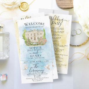 Elegante Venue Fountain Dove Luxe Trouwprogramma