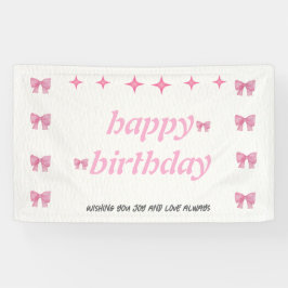 Elegante verjaardagsuitnodiging - maak uw feest spandoek