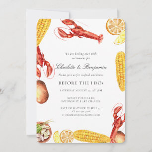 Elegante verlovingsfeest Script Kaart