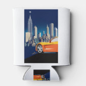 ELEGANTE VETTE AUTO KUNST BLIKJESKOELER (Achterkant)