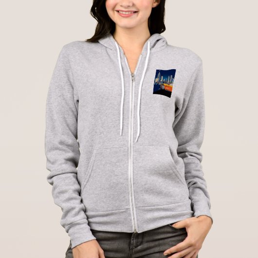 ELEGANTE VETTE AUTO KUNST HOODIE (Voorkant)