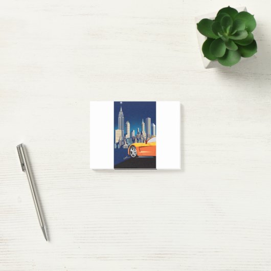 ELEGANTE VETTE AUTO KUNST POST-IT® NOTES (Kantoor)